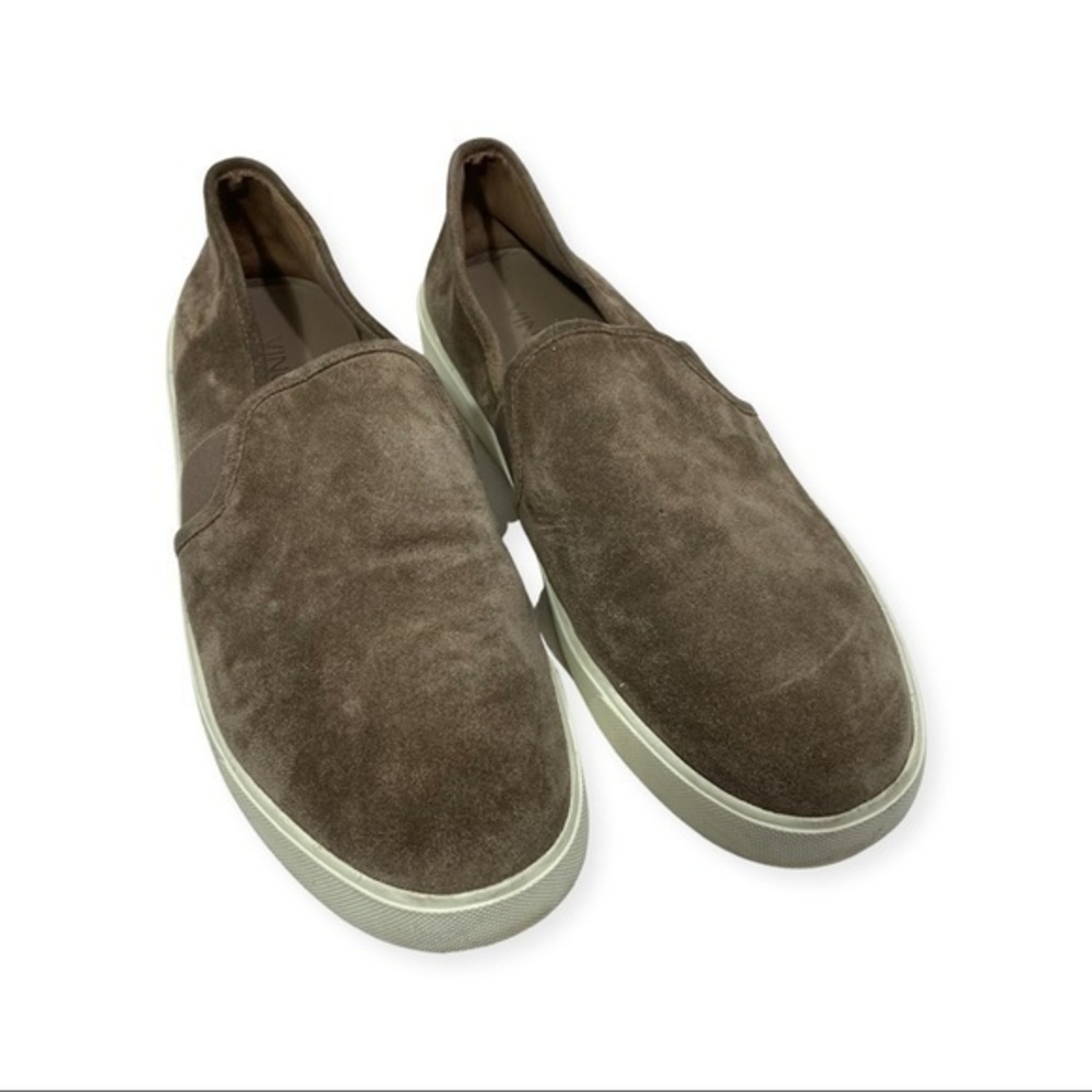 Vince women Preston sude Slip-On Sneaker Size 9.5M